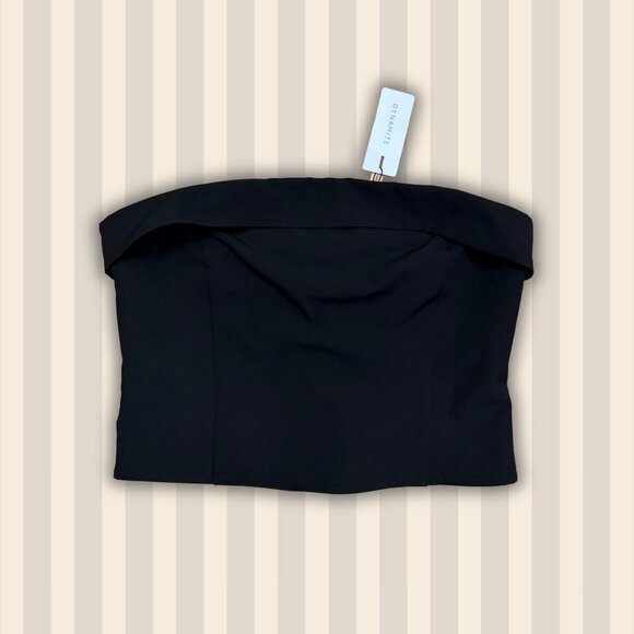 Dynamite Aubree Crepe Tube Top 🤍 - Picture 1 of 5